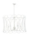 Maxim 27596WWT Trellis Five Light Chandelier, Weathered White Main Image.jpg