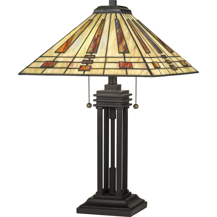 Quoizel TF5209TWT Stevie Two Light Table Lamp, Western Bronze Main Image.jpg