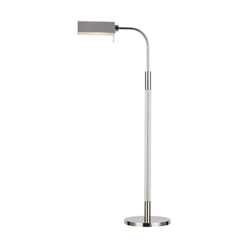 Visual Comfort Studio LT1061PN1 Robert One Light Floor Lamp, Polished Nickel Main Image.jpg