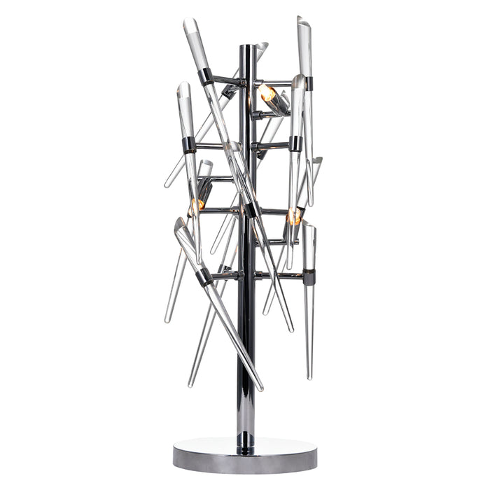 CWI Lighting 1154T25-3-601 Icicle Three Light Table Lamp, Chrome Alternate Image.jpg