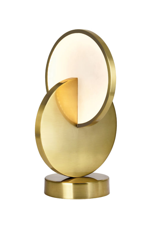 CWI Lighting 1206T10-1-629 Tranche LED Table Lamp, Brushed Brass Main Image.jpg