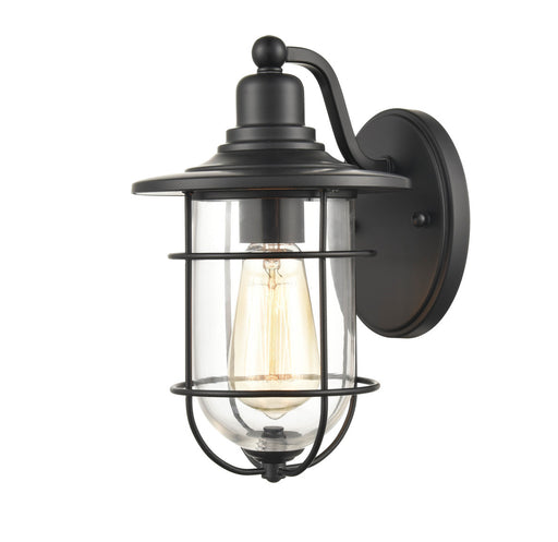 Millennium 2911-PBK One Light Outdoor Wall Bracket, Powder Coat Black Main Image.jpg
