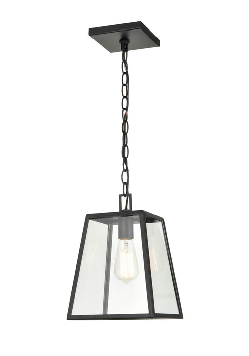Millennium 8011-PBK Grant One Light Outdoor Lantern, Powder Coat Black Main Image.jpg