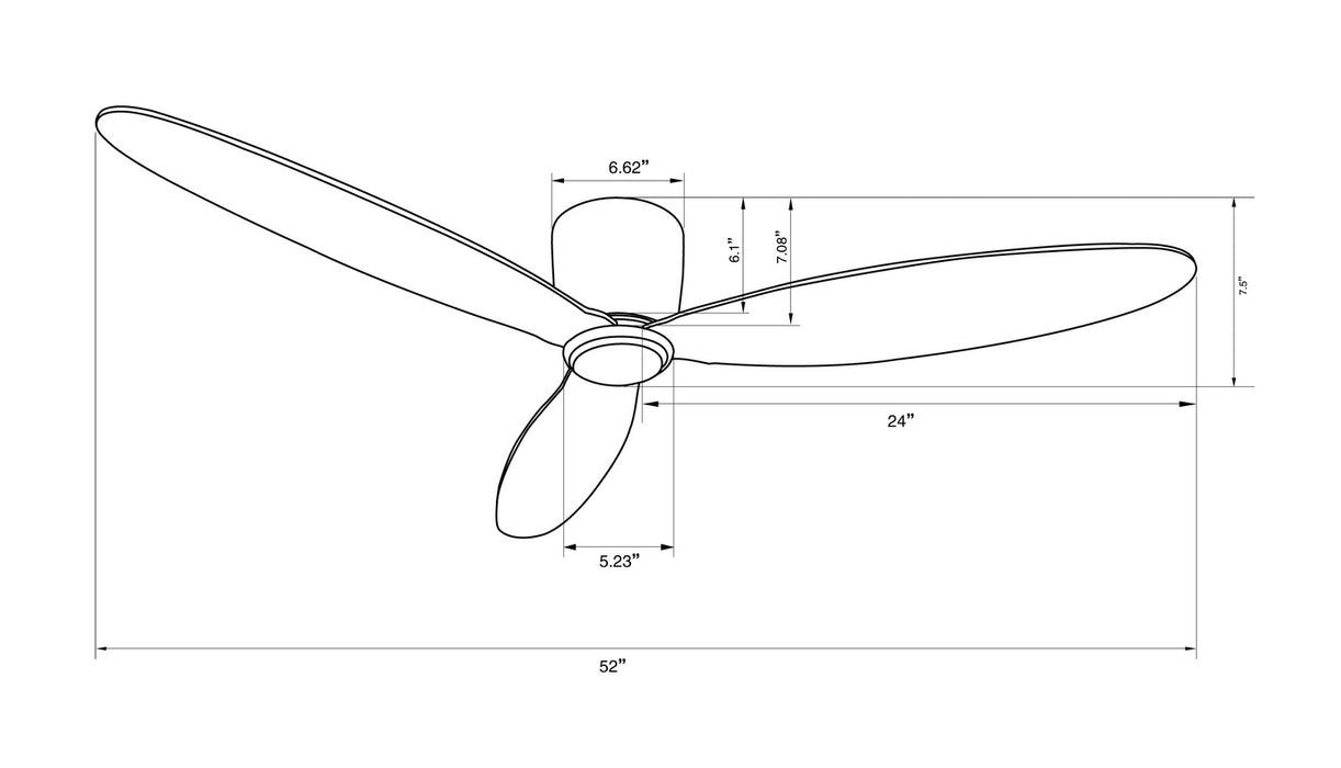 Lucci Air 21288401 Radar 52" Ceiling Fan, Black Alternate Image 4.jpg