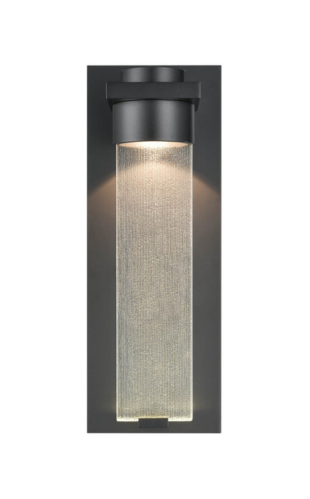 Millennium 8081-PBK Amster LED Outdoor Wall Mount, Powder coated Black Main Image.jpg