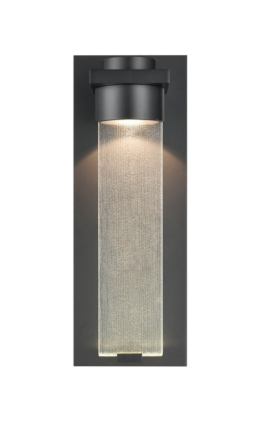 Millennium 8081-PBK Amster LED Outdoor Wall Mount, Powder coated Black Main Image.jpg