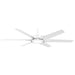 Minka-Aire F866L-WHF Deco 65" Ceiling Fan, Flat White Alternate Image.jpg