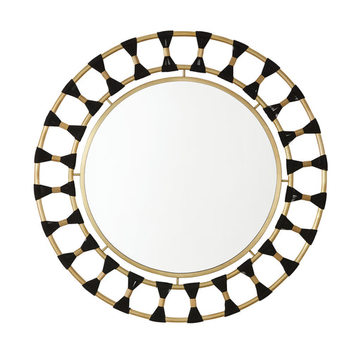 Capital Lighting 741101MM Mirror, Black Rope and Patinaed Brass Main Image.jpg