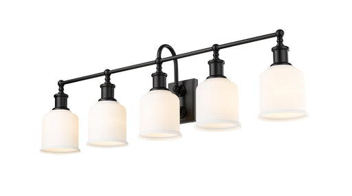 Z-Lite 733-5V-MB Bryant Five Light Vanity, Matte Black Main Image.jpg