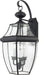 Quoizel NY8318K Newbury Three Light Outdoor Wall Lantern, Mystic Black Main Image.jpg