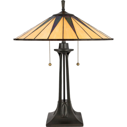 Quoizel TF6668VB Gotham Two Light Table Lamp, Vintage Bronze Main Image.jpg