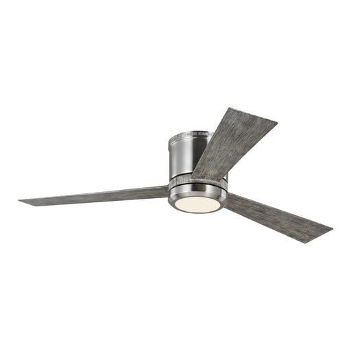 Generation Lighting 3CLYR52BSLGD-V1 Clarity 52"Ceiling Fan, Brushed Steel Main Image.jpg