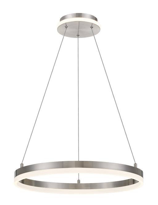 George Kovacs P1910-084-L Recovery LED Pendant, Brushed Nickel Main Image.jpg