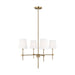 Visual Comfort Studio 3187204-848 Baker Four Light Chandelier, Satin Brass Main Image.jpg