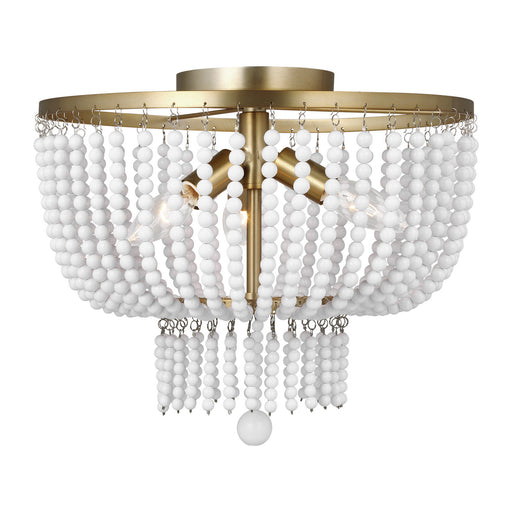 Visual Comfort Studio 7780703EN-848 Jackie Three Light Semi-Flush Mount, Satin Brass Main Image.jpg