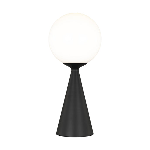 Visual Comfort Studio AET1021MBK1 Galassia One Light Table Lamp, Midnight Black Main Image.jpg