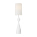 Visual Comfort Studio AET1101TXW1 Constance One Light Floor Lamp, Textured White Main Image.jpg
