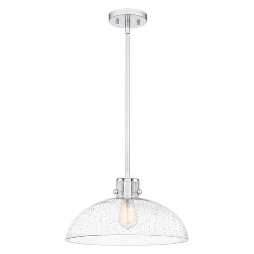Quoizel QP5360C Iona One Light Pendant, Polished Chrome Main Image.jpg