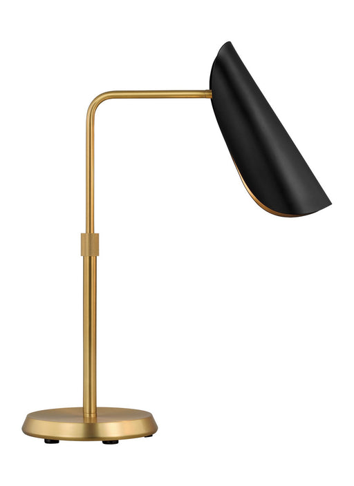 Visual Comfort Studio AET1011BBSMBK1 Tresa One Light Table Lamp, Midnight Black and Burnished Brass Main Image.jpg