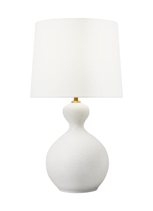 Visual Comfort Studio AET1061MRW1 Antonina One Light Table Lamp, Marion White Main Image.jpg