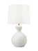 Visual Comfort Studio AET1061MRW1 Antonina One Light Table Lamp, Marion White Main Image.jpg