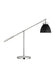 Visual Comfort Studio CT1101MBKPN1 Wellfleet One Light Desk Lamp, Midnight Black and Polished Nickel Main Image.jpg