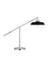 Visual Comfort Studio CT1111MBKPN1 Wellfleet One Light Desk Lamp, Midnight Black and Polished Nickel Main Image.jpg