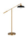 Visual Comfort Studio CT1141MBKBBS1 Wellfleet One Light Floor Lamp, Midnight Black and Burnished Brass Main Image.jpg
