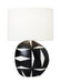 Visual Comfort Studio HT1041WLBL1 Franz One Light Table Lamp, White Leather W Black Leather Main Image.jpg