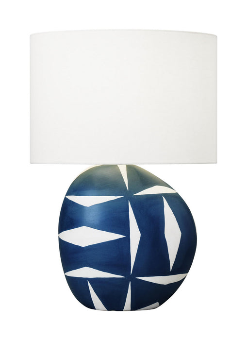 Visual Comfort Studio HT1041WLSML1 Franz One Light Table Lamp, Semi Matte Lavender Main Image.jpg