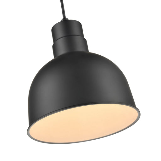Millennium LEDRDBC10-SB R Series LED Cord Hung Deep Bowl Shade, Satin Black Main Image.jpg