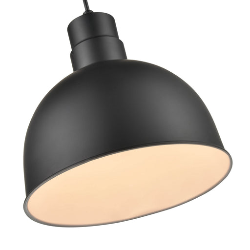 Millennium LEDRDBC12-SB R Series LED Cord Hung Deep Bowl Shade, Satin Black Main Image.jpg