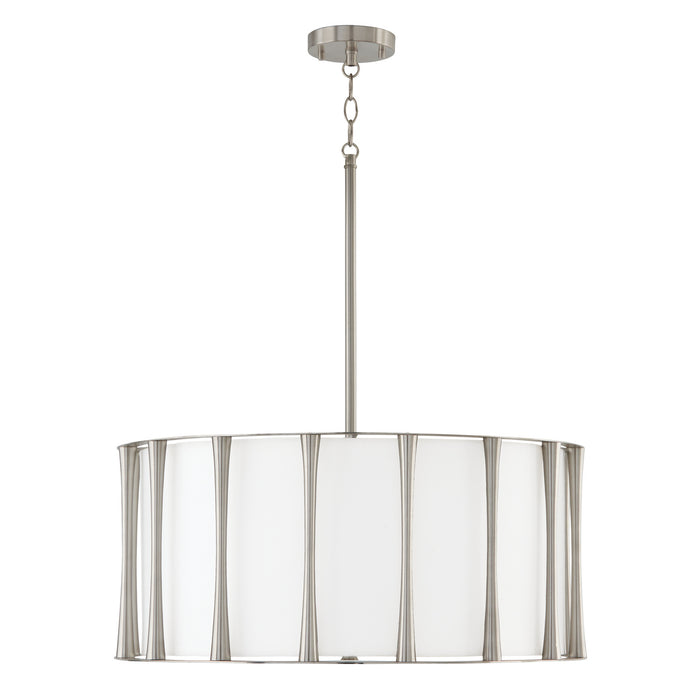 Capital Lighting 344641BN Bodie Four Light Pendant, Brushed Nickel Main Image.jpg