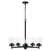 Capital Lighting 446851MB-532 Mason Five Light Chandelier, Matte Black Main Image.jpg