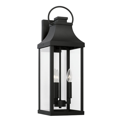 Capital Lighting 946431BK Bradford Three Light Outdoor Wall Lantern, Black Main Image.jpg