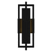 Quoizel PNT8306MBK Pointsett LED Outdoor Wall Lantern, Matte Black Main Image.jpg