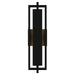 Quoizel PNT8406MBK Pointsett LED Outdoor Wall Lantern, Matte Black Main Image.jpg