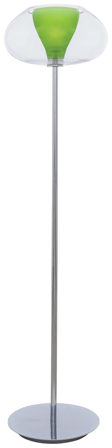 George Kovacs P3806-077 Soft One Light Torchiere, Chrome Main Image.jpg