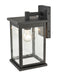 Millennium 4111-PBK Bowton One Light Outdoor Hanging Lantern, Powder Coat Black Main Image.jpg