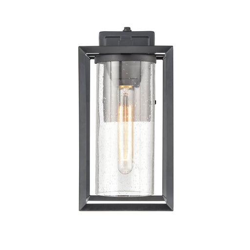 Millennium 4551-PBK Wheatland One Light Outdoor Wall Sconce, Powder Coat Black Main Image.jpg