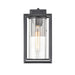 Millennium 4551-PBK Wheatland One Light Outdoor Wall Sconce, Powder Coat Black Main Image.jpg