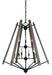 Framburg L1139 MBLACK Meredith Nine Light Foyer Chandelier, Matte Black Main Image.jpg