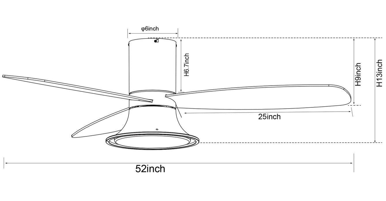 Lucci Air 21066201 Flusso 52" Ceiling Fan, Black Alternate Image 4.jpg