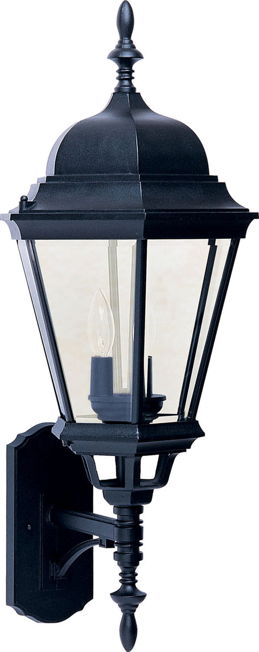 Maxim 1006BK Westlake Three Light Outdoor Wall Lantern, Black Main Image.jpg