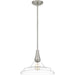 Quoizel QP5568BN Grayton One Light Pendant, Brushed Nickel Main Image.jpg