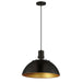 Maxim 12045ABBK Dawn One Light Pendant, Antique Brass / Black Main Image.jpg