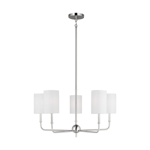 Visual Comfort Studio 3109305EN-962 Foxdale LED Chandelier, Brushed Nickel Main Image.jpg