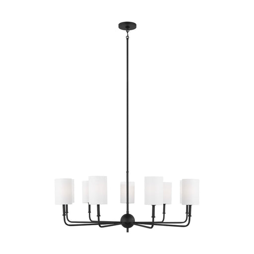 Visual Comfort Studio 3109309EN-112 Foxdale LED Chandelier, Midnight Black Main Image.jpg