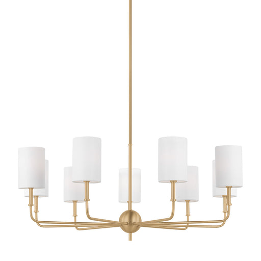 Visual Comfort Studio 3109309EN-848 Foxdale LED Chandelier, Satin Brass Alternate Image.jpg