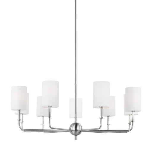 Visual Comfort Studio 3109309EN-962 Foxdale LED Chandelier, Brushed Nickel Alternate Image.jpg